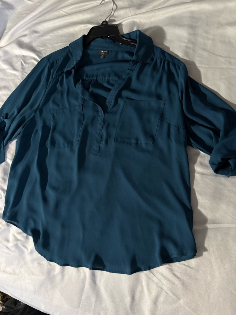 Torrid Chiffon Harper Pullover Blouse – Size 2 (2X) | NWT